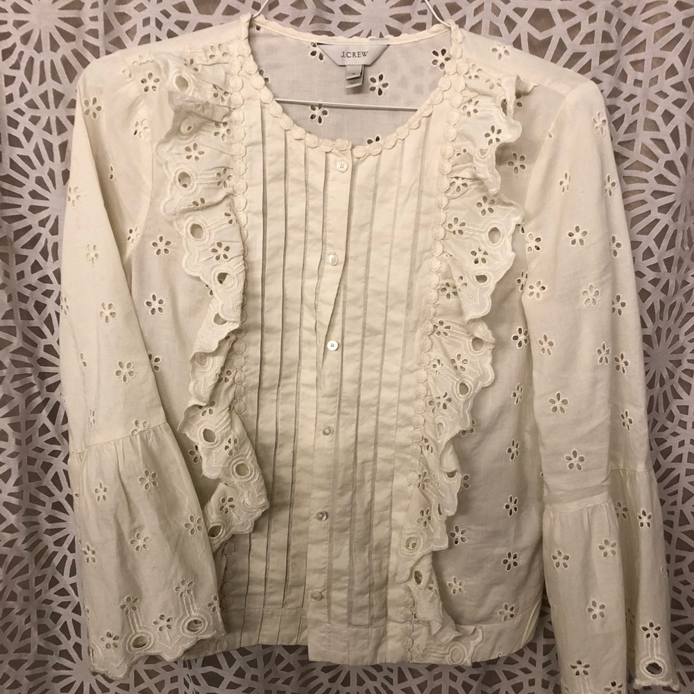 Jcrew eyelet too